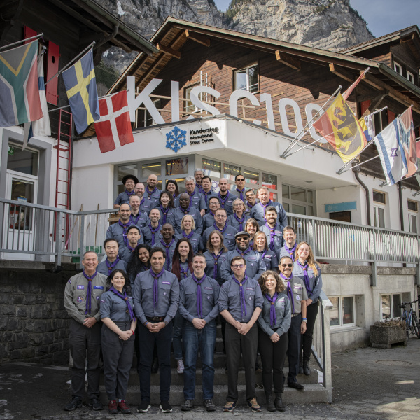 A warm welcome to the World Scout Committee! 2