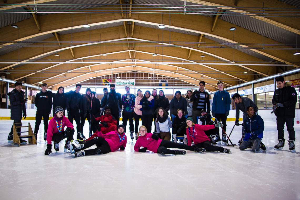 Students, Ice Skating, Winter Activities
