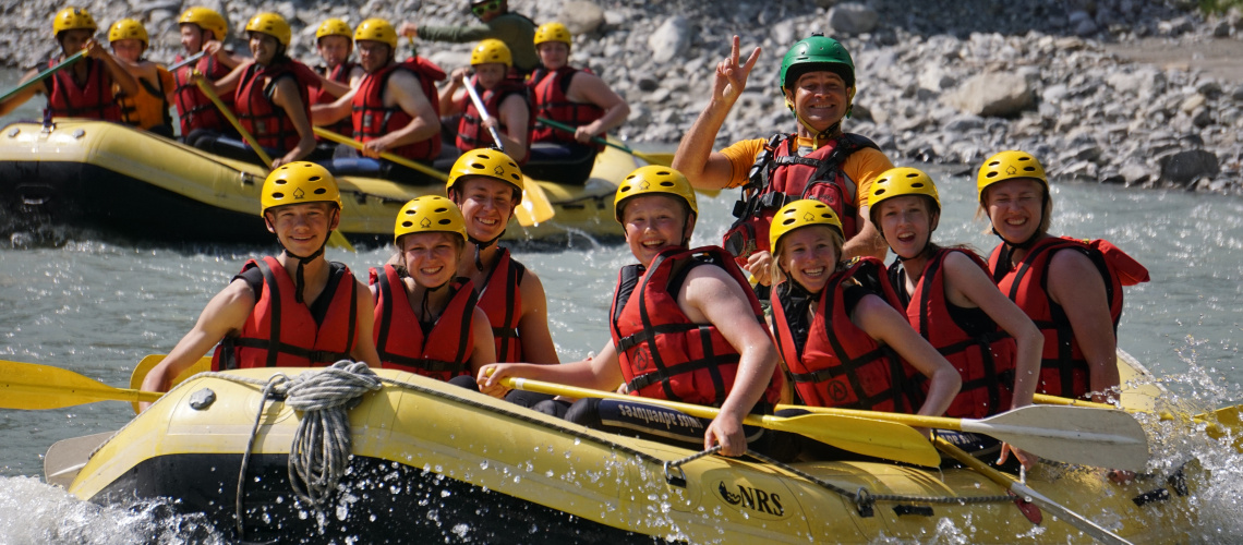 Scouts Rafting